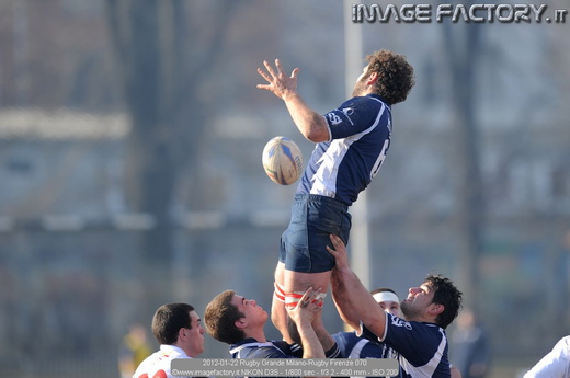 2012-01-22 Rugby Grande Milano-Rugby Firenze 070